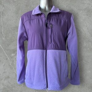 💟Columbia Purple Fleece Jacket - Women's Casual Zip Front